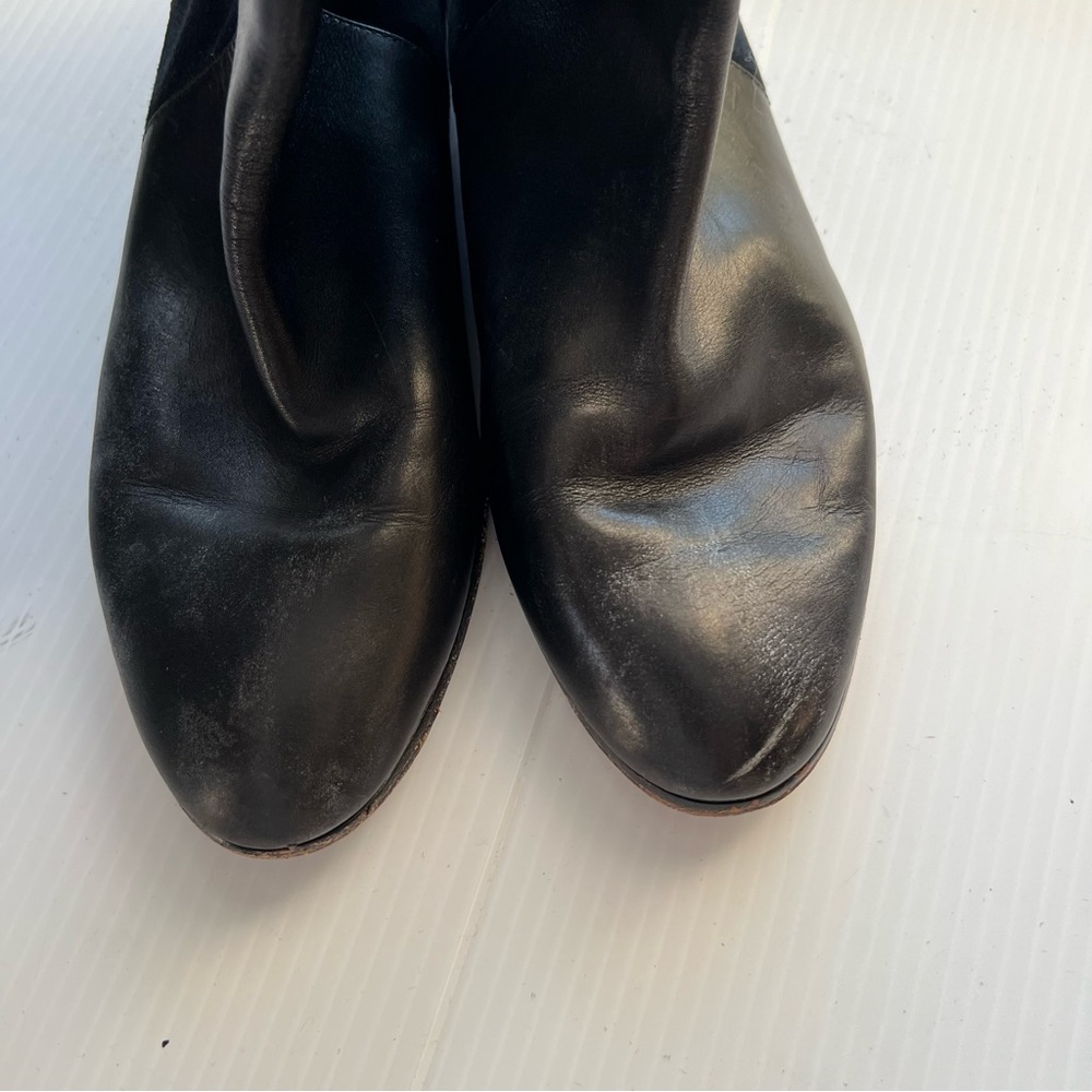 Johnston & Murphy | Black Leather Knee Hight Boots - Picture 5 of 9
